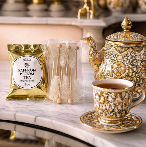 Saffron Bloom Tea — 2 oz Loose Leaf